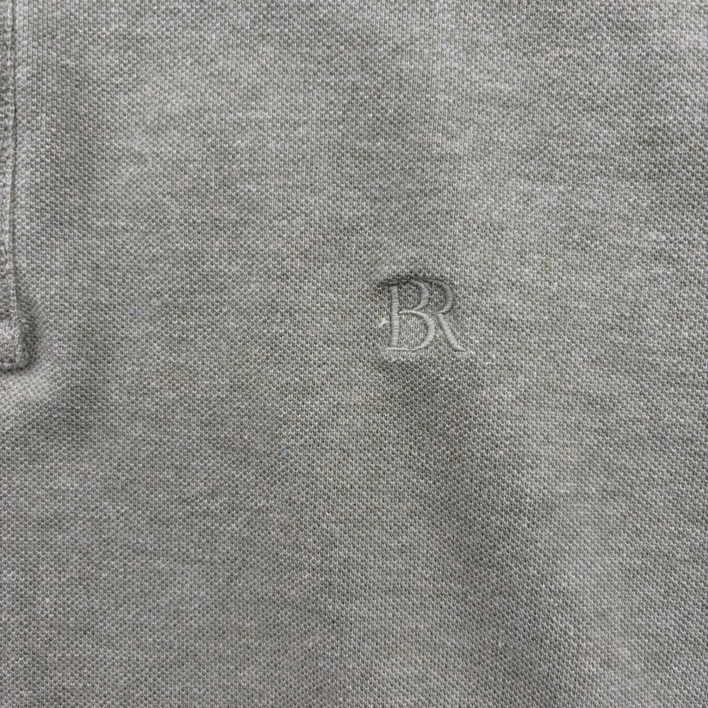 Banana Republic Mens Pique Polo Shirt Sage Green Organic Cotton XL 803392-17